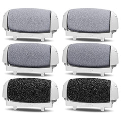 PRITECH callus rollers 6-pack overview for at-home pedicure maintenance