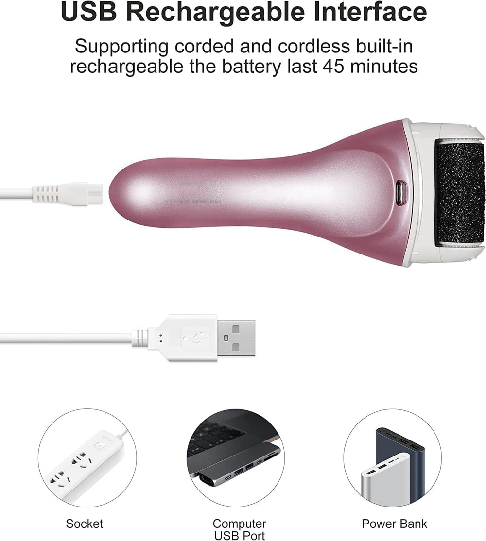 PRITECH cordless rechargeable battery life enables extended sessions