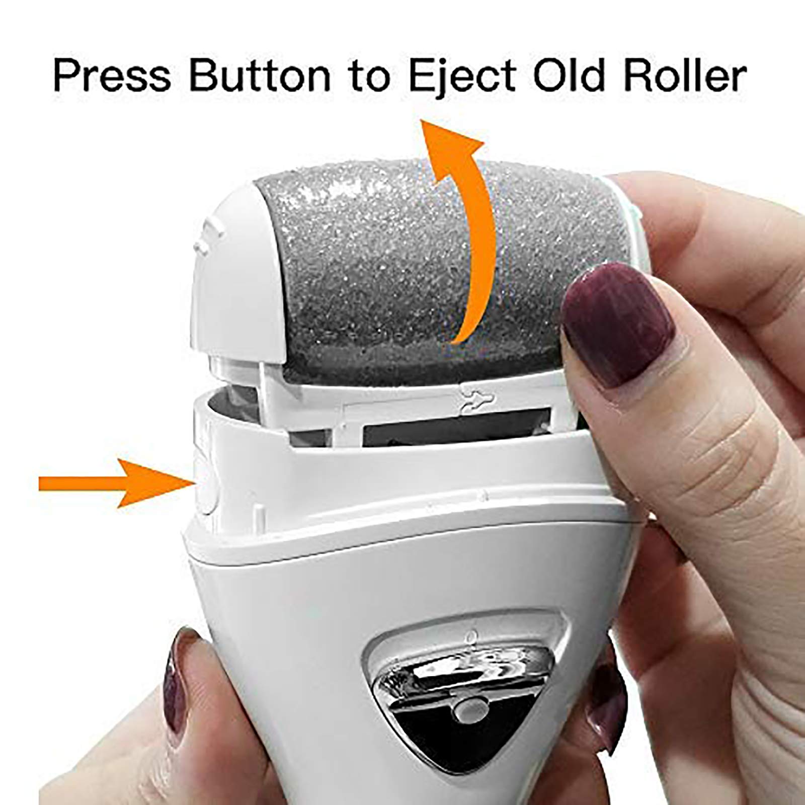 PRITECH extra-coarse roller close-up for tough dry skin