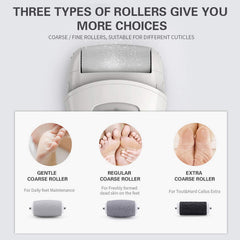 PRITECH fine-coarse roller close-up for finishing touch