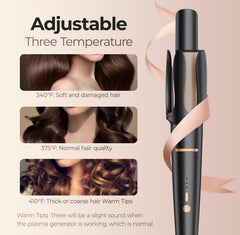 PRITECH ionic coating delivers smoother waves and salon-like shine at home.
