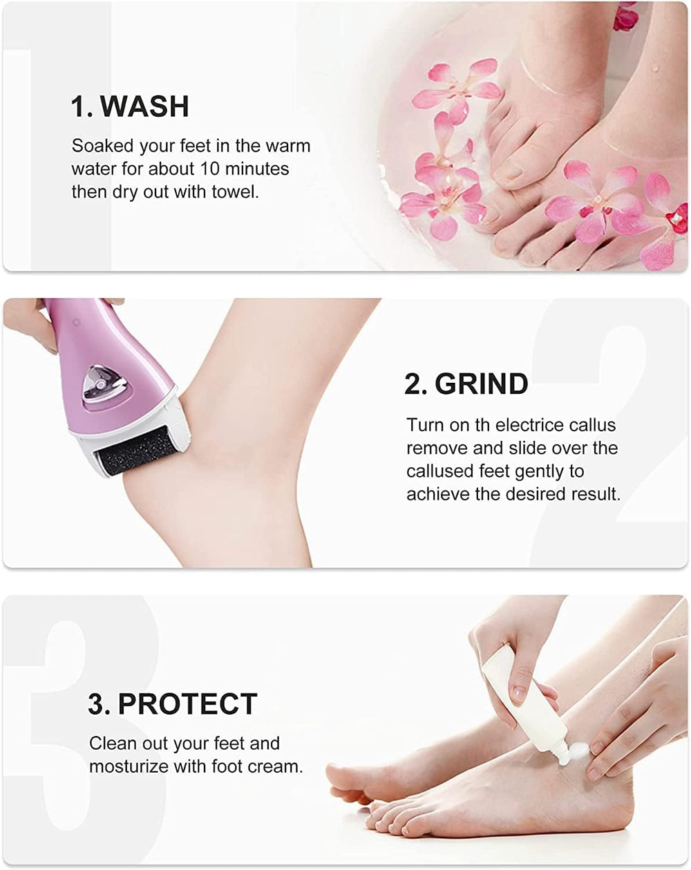 PRITECH foot-care kit promotes salon-quality results at home with safe use