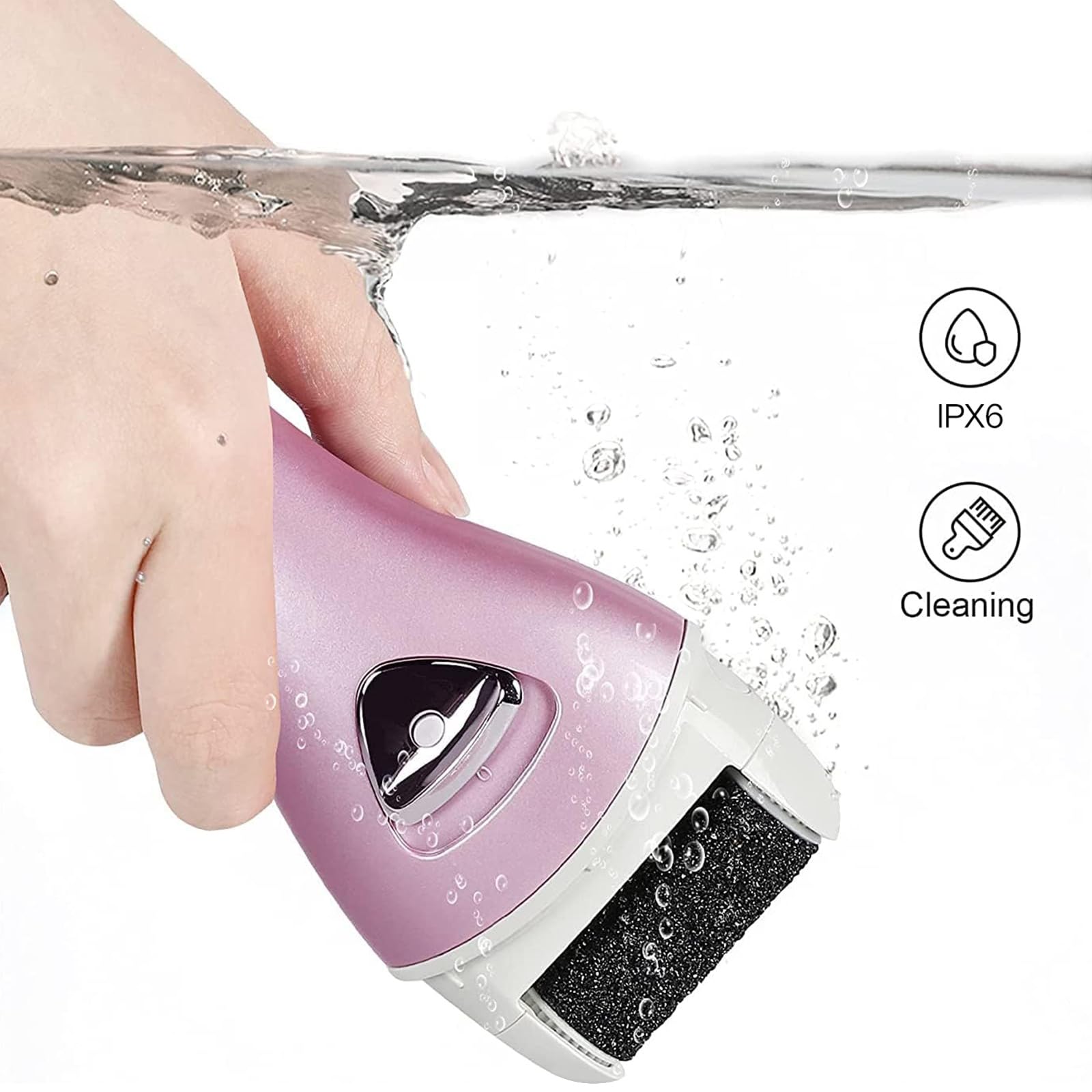 PRITECH foot scrubber rollers with different roughness for tailored removal