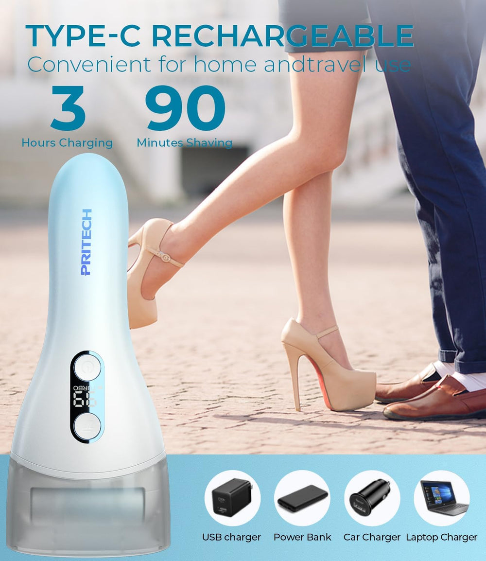 PRITECH IPX7 waterproof design for wet or dry foot care