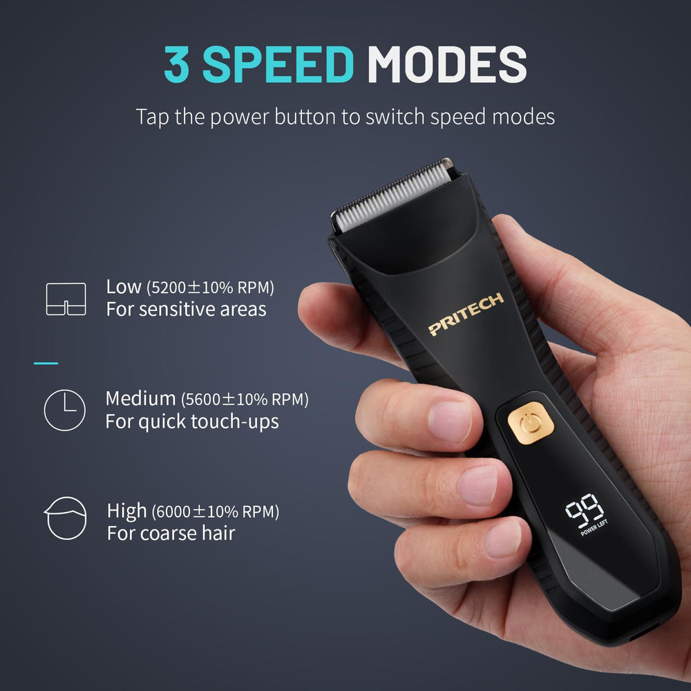 PRITECH waterproof design allows easy cleaning under running water.