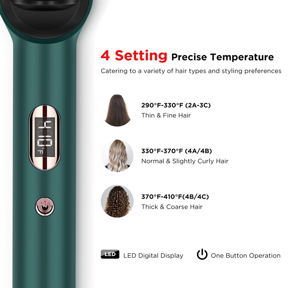 Prizm negative ions feature helps reduce frizz and boost shine.