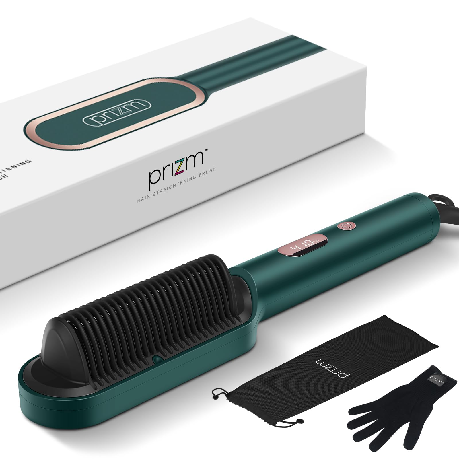 Prizm one-button design allows quick power on/off.