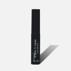 Pro Lash Lash Remover bottle close-up showing oil-based formula for gentle lash removal.