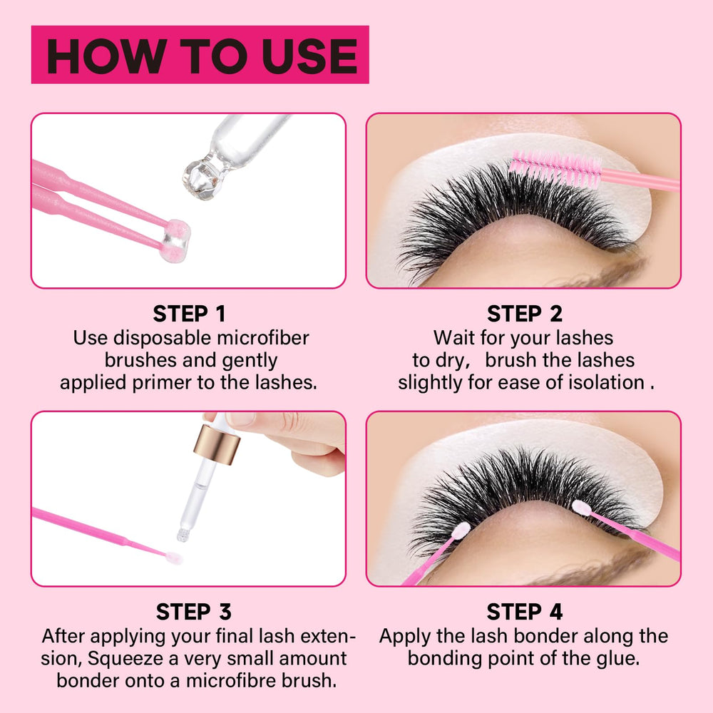 PRO LASHBEAUTY gentle-texture formula closeup communicates skin-friendly prep