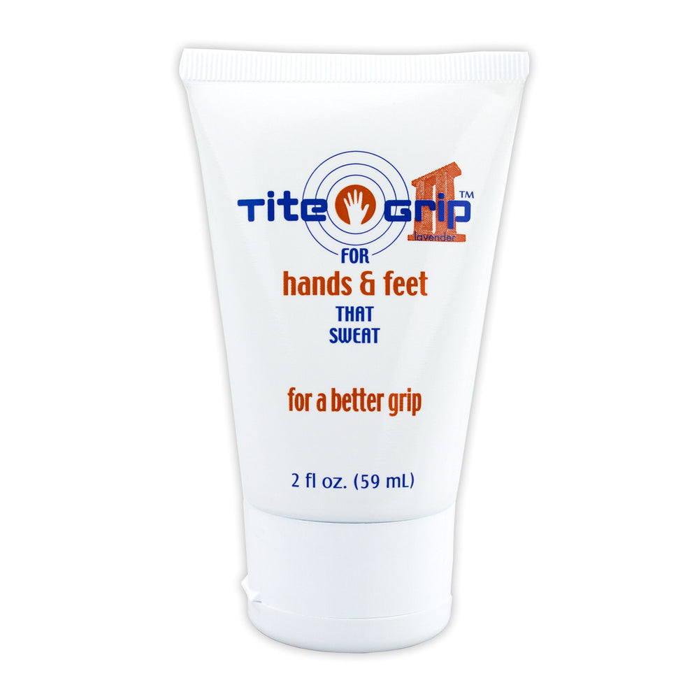 ProActive Tite Grip II hand lotion application helps dry hands for better grip.