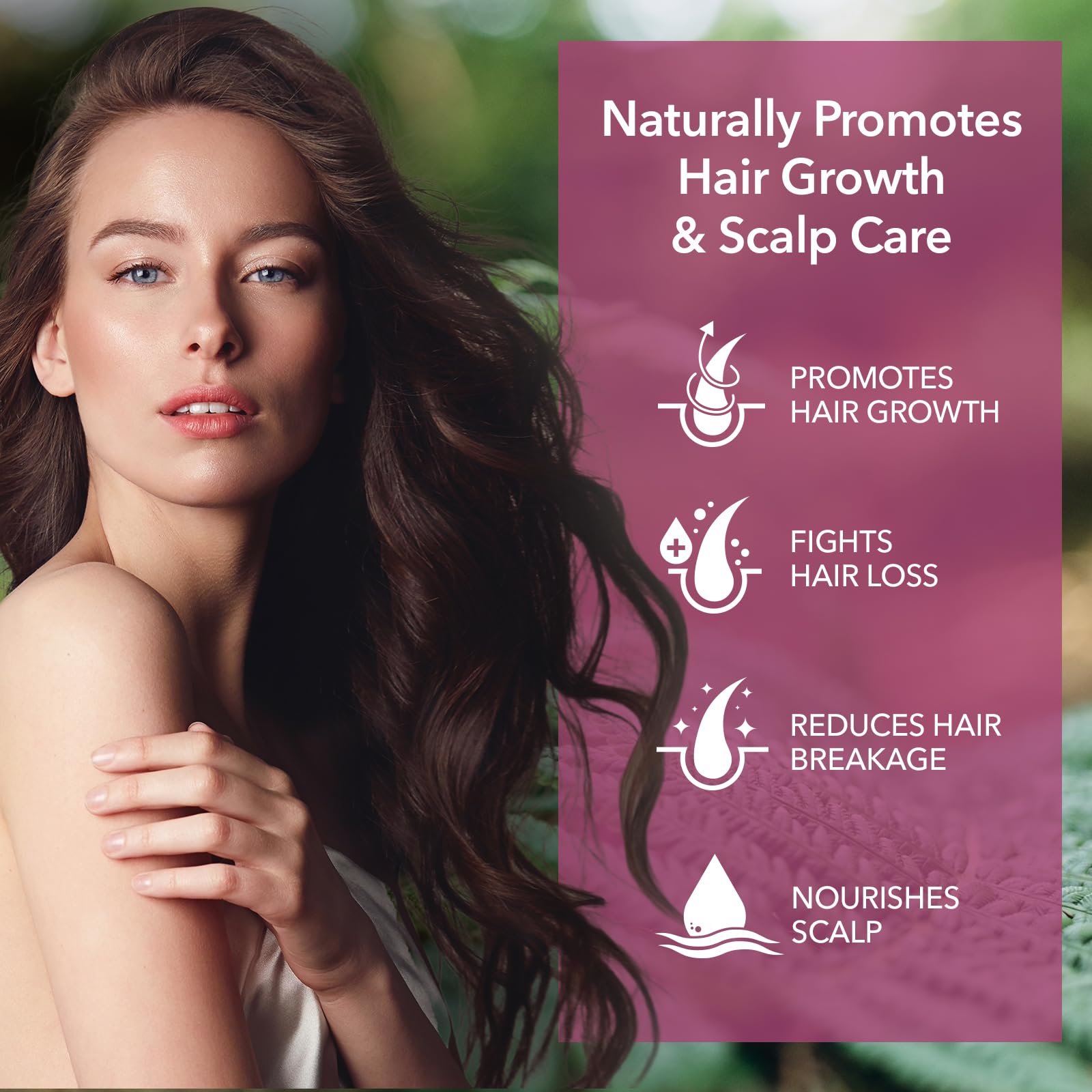 ProBliva scalp-application close-up illustrating anti-breakage potential during wash