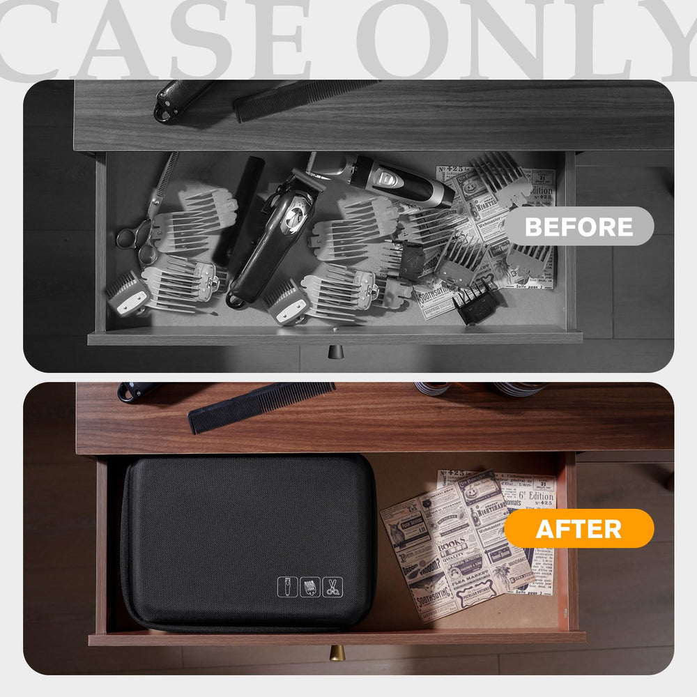 ProCase travel handle aids easy transport and on-the-go grooming