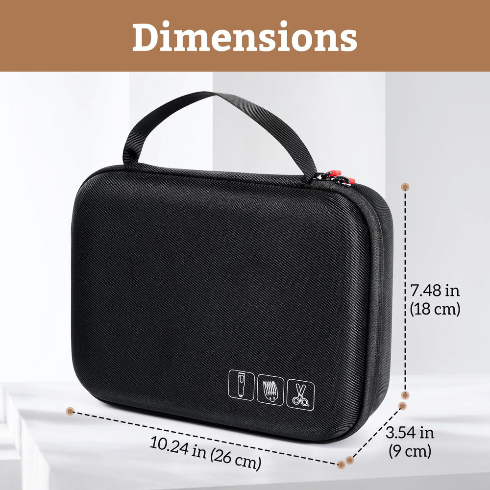 ProCase hard travel case with adjustable dividers for customizable tool separation