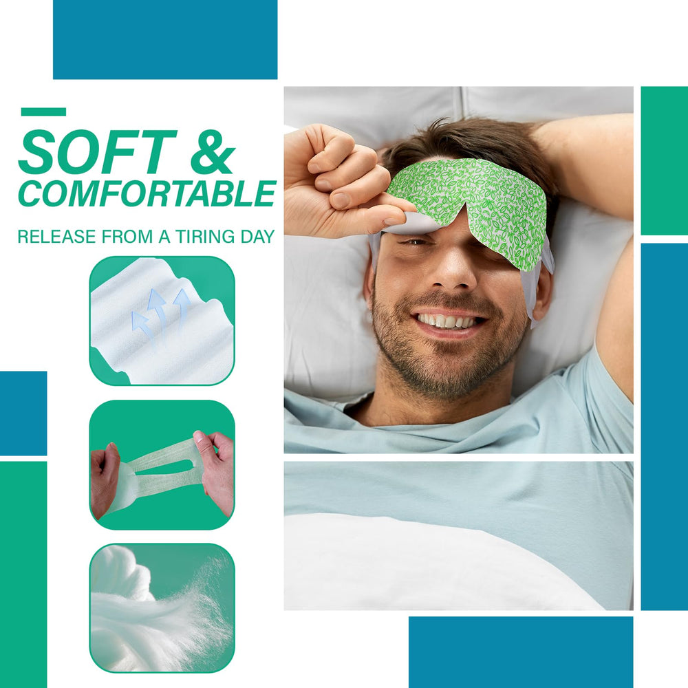 Prociv eye mask helps puffy eyes with gentle warmth and moisture