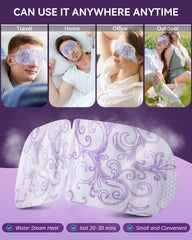 Prociv Lavender aroma relaxes during eye mask use for calm evenings.