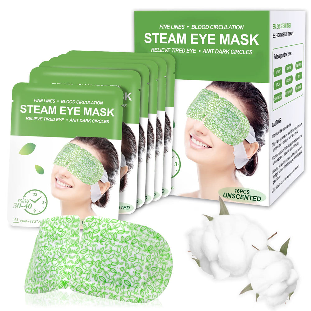 ProCIV steam eye mask for dry eyes provides gentle warmth to refresh tired eyes.