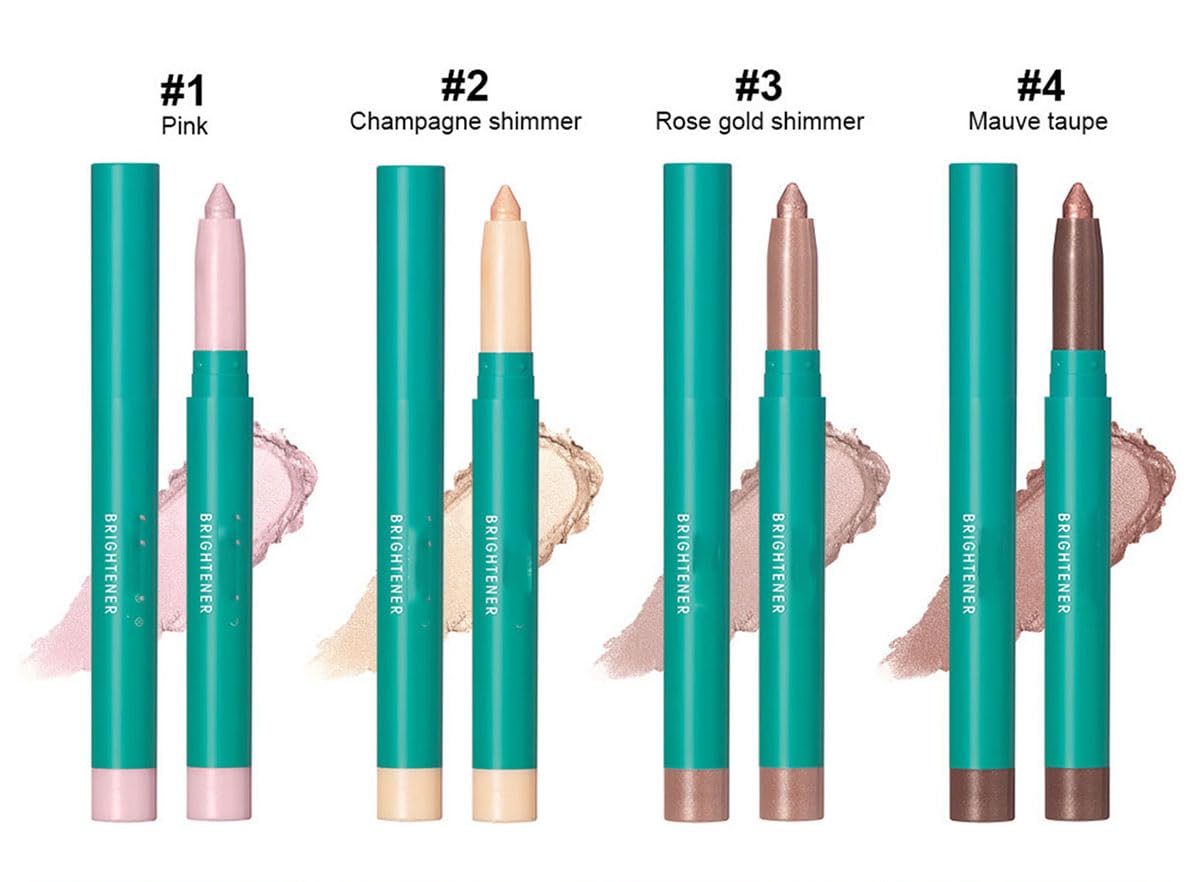 ProCover Eyeshadow Stick Rose Gold shimmer swatch for glamorous glow