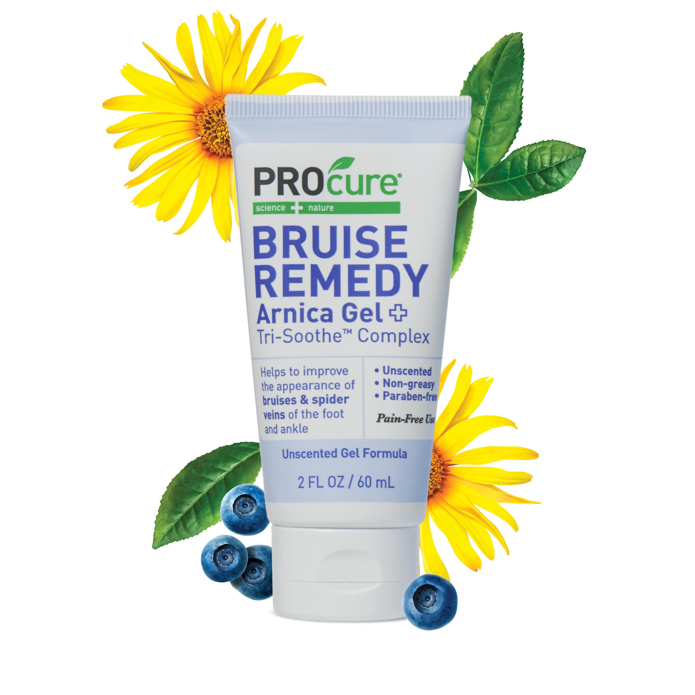 PROcure Bruise Remedy Gel applied to skin after a bump for targeted relief