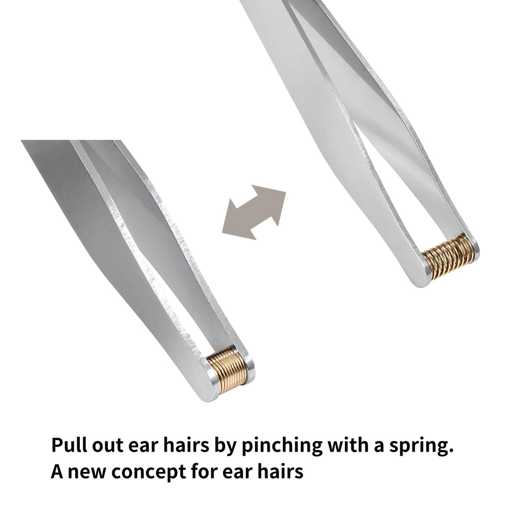 Product of Gifu Japan Seki ear hair trimmer packaging reveals portable, ready-to-use kit.