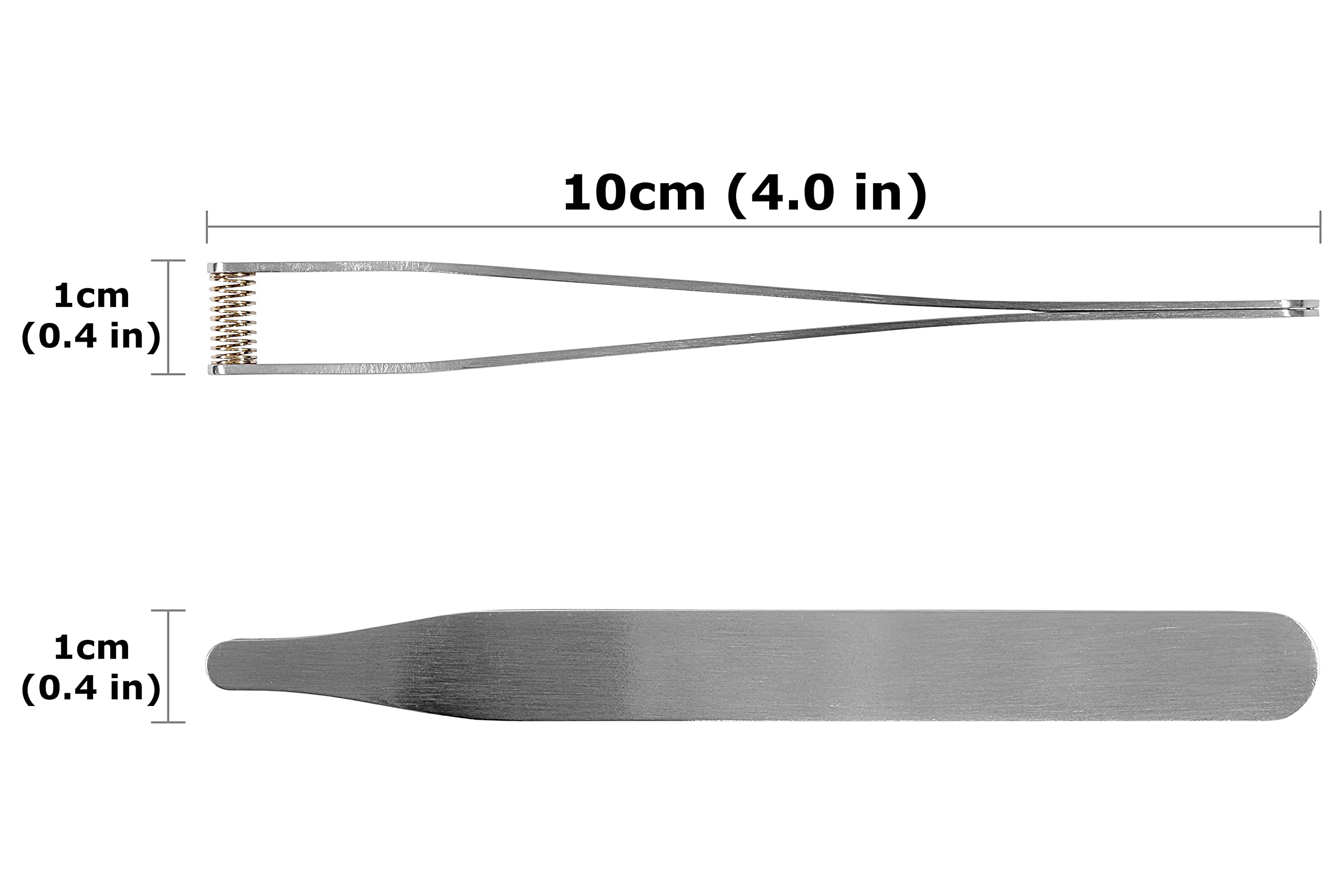 Product of Gifu Japan Seki ear hair trimmer side view emphasizes slim profile for easy handling.