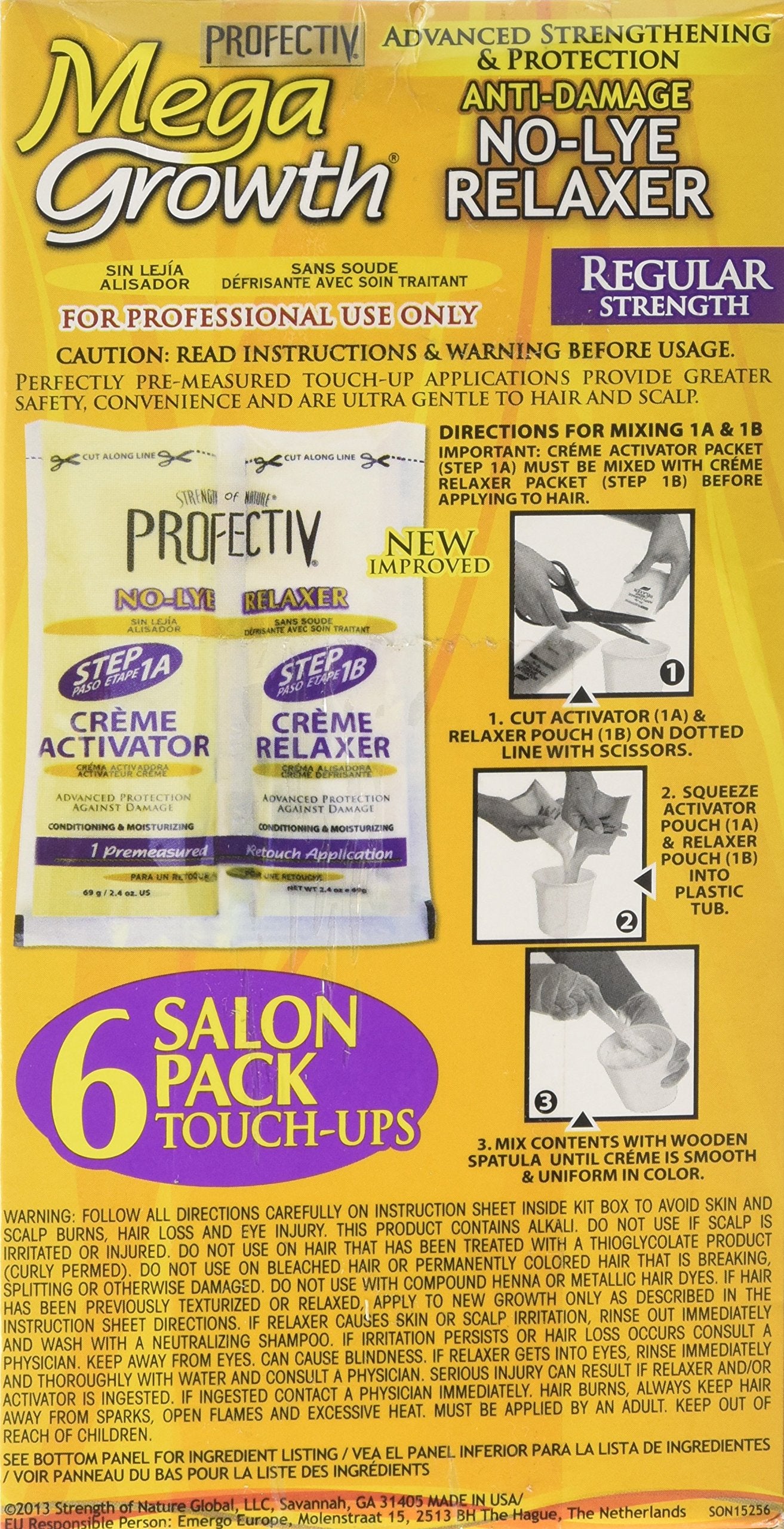 Profectiv Mega Growth Relaxer with gloves shows easy-to-use processing setup