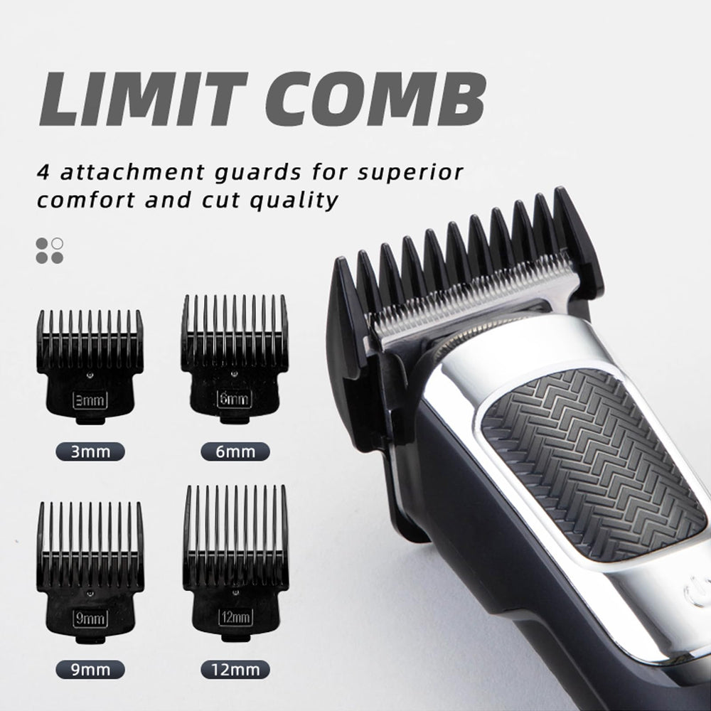 Professional hair trimmer for men charging-dock keeps the unit ready