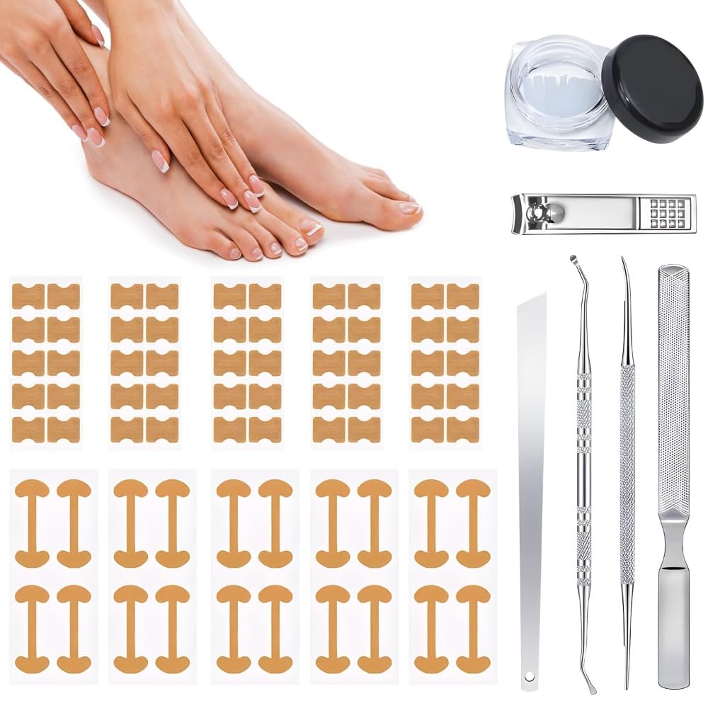 Professional Pedicure Tools professional-quality set offers durable components for ongoing toenail care.