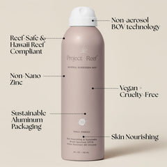 Project Reef SPF30 top-lock feature to prevent accidental spraying