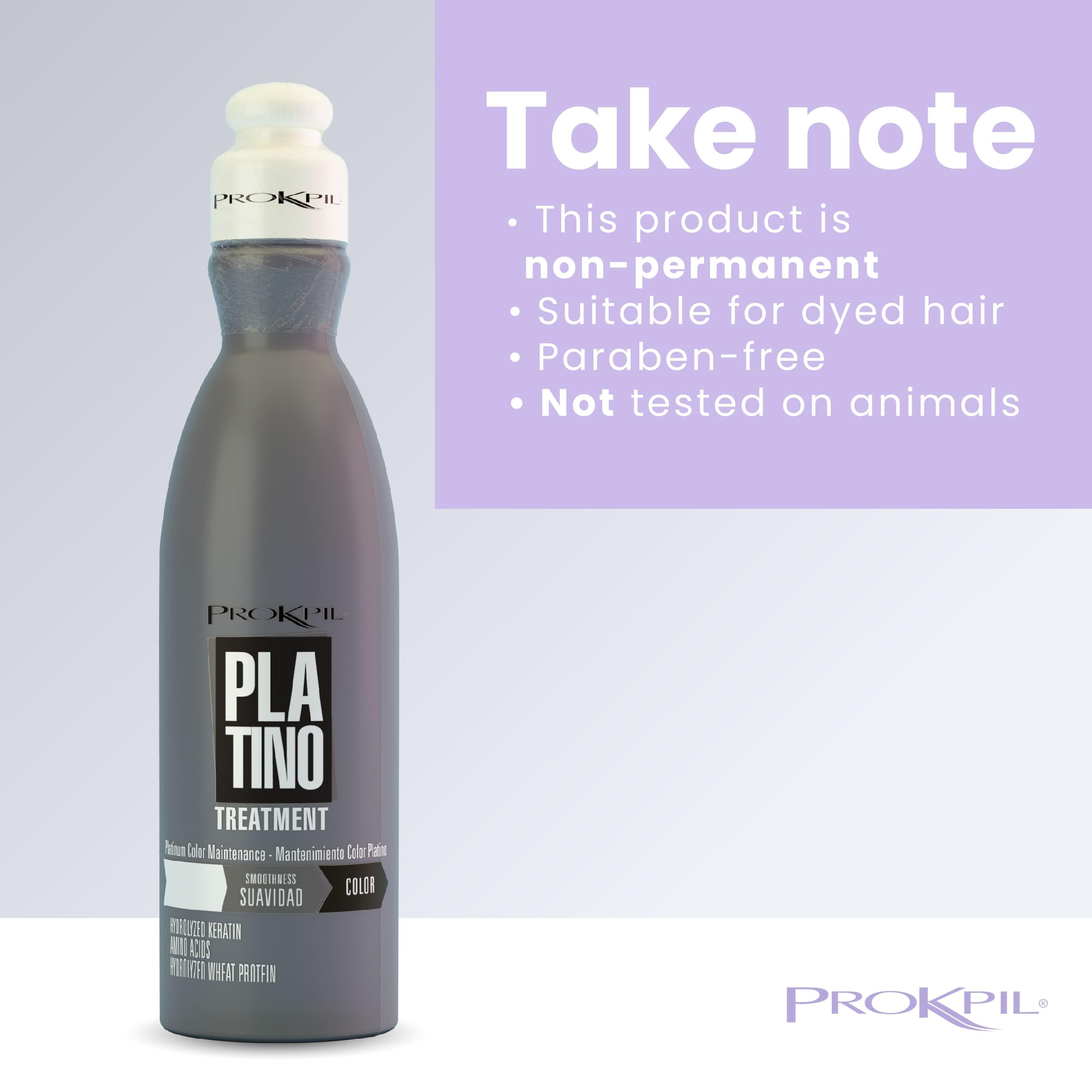 Prokpil keratin amino acids ingredients highlight nourishing protein blend.