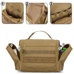 Prokva tactical front MOLLE webbing offers extra modular storage for accessories