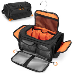 Prokva Tactical Toiletry Bag main compartment shows spacious storage for grooming essentials on trips.