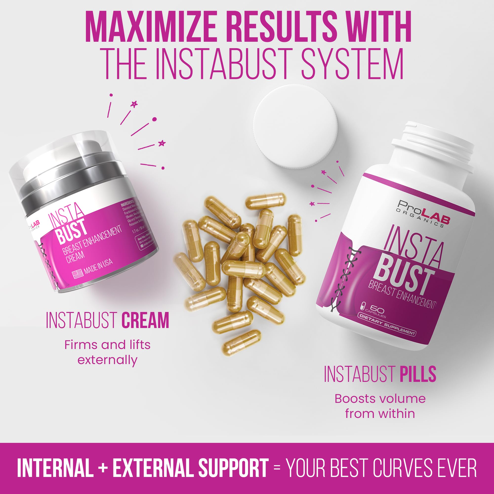 InstaBust is cruelty-free and paraben-free for safe daily use.