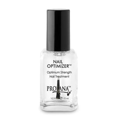 Prolana Nail Optimizer nails appear healthier with a glossy finish.