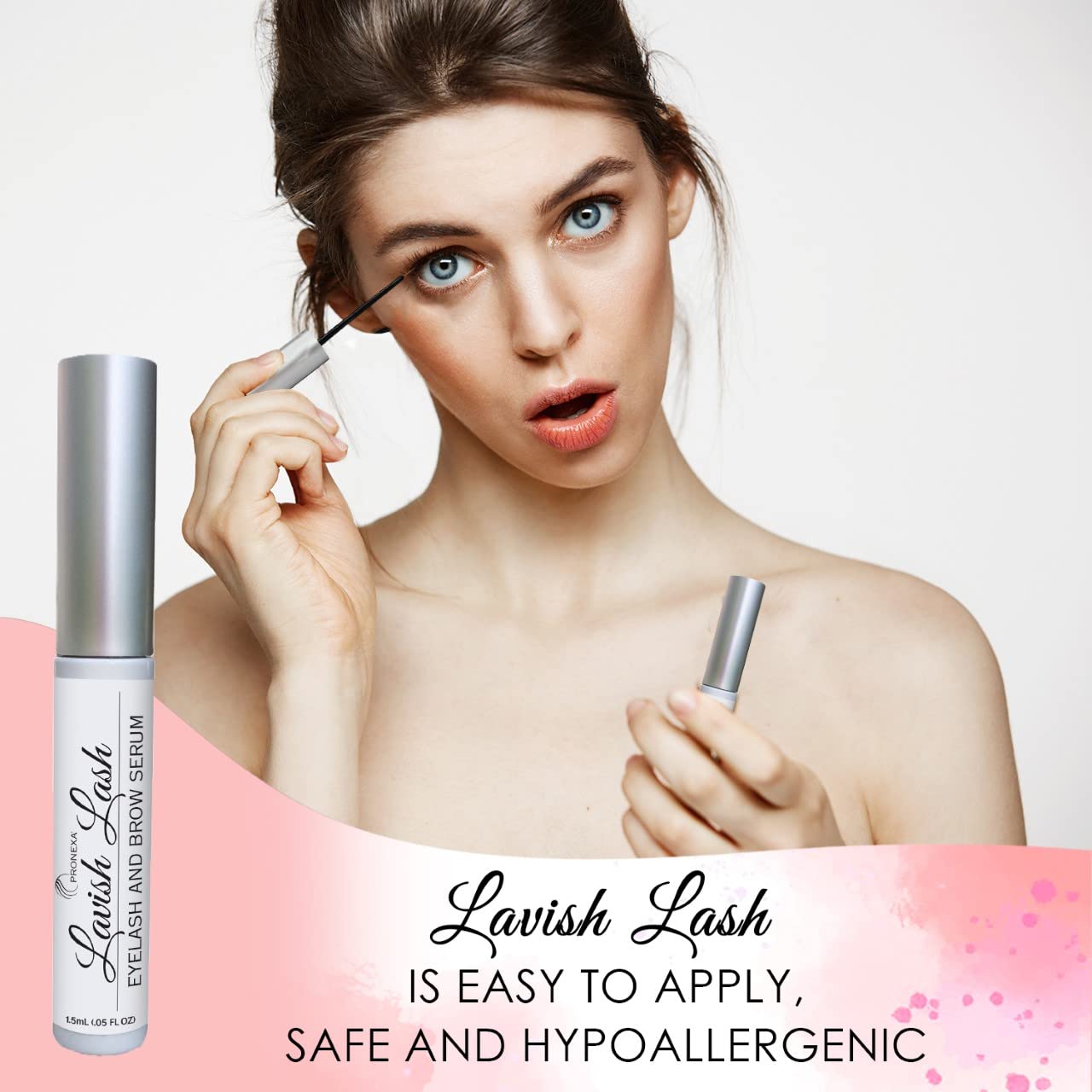Pronexa Lavish Lash night routine setup ideal for bedtime care