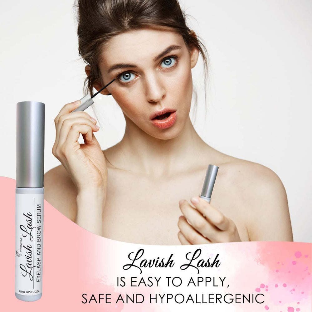 Pronexa Lavish Lash night routine setup ideal for bedtime care