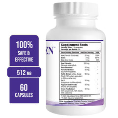 Pronexa Propidren capsules close-up highlighting hair growth support.