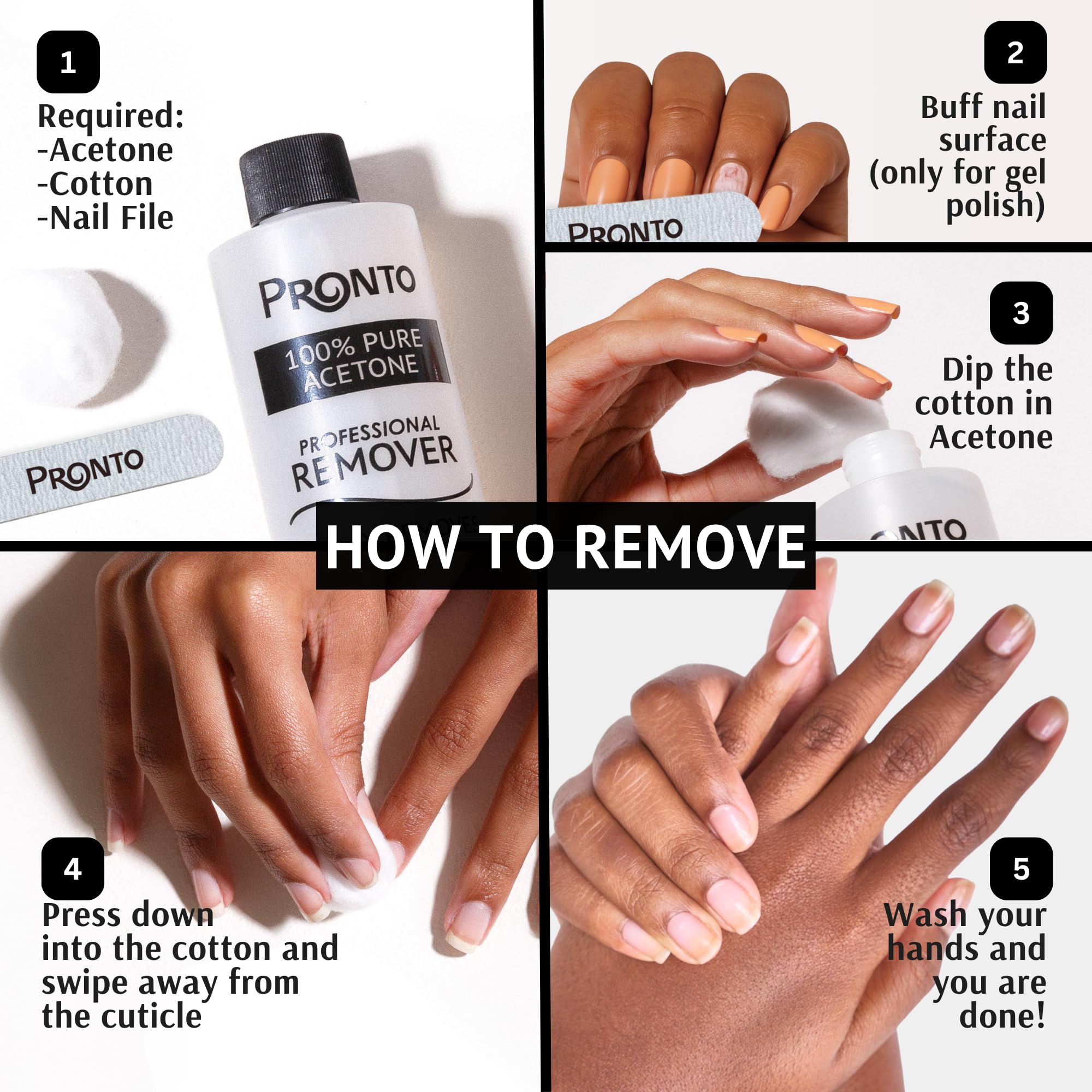 Pronto 2-pack 8oz packaging display—great value for home and salon use