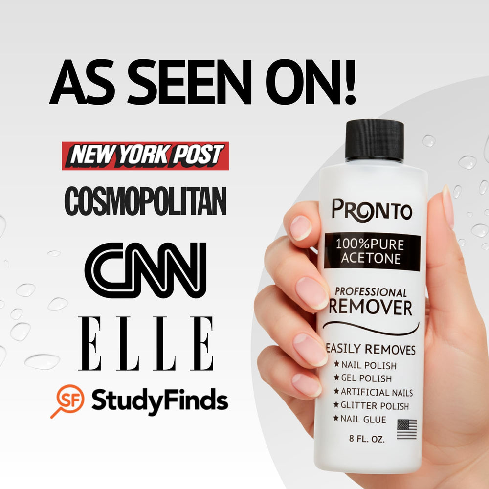 Pronto nail file 2-pack provides smooth edges for salon-quality manicures.