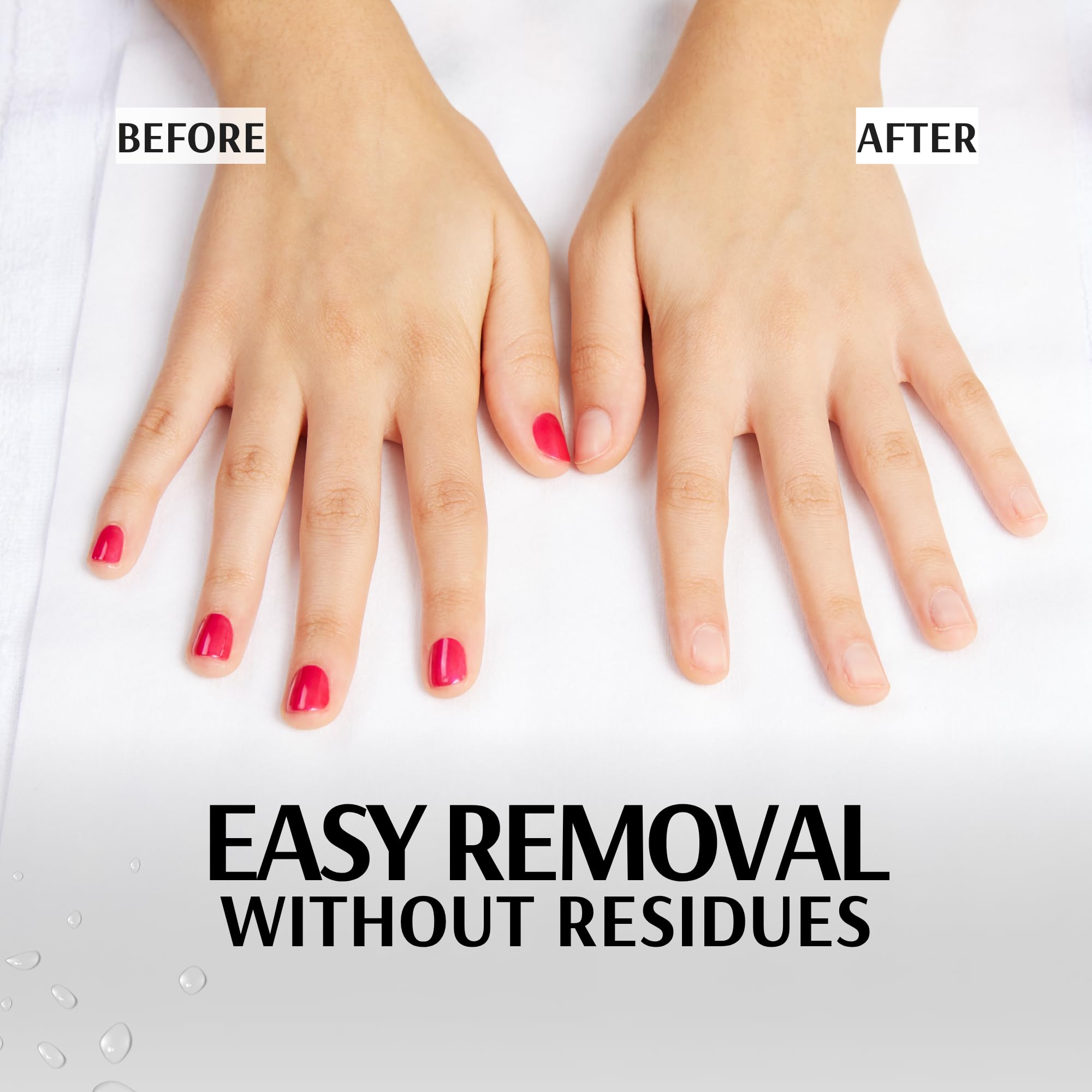 Pronto dissolves nail glue quickly, easing restoration between manicures