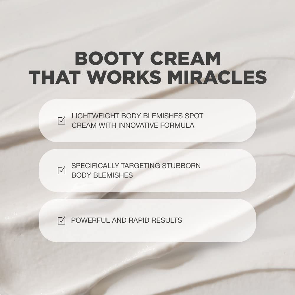 PROOT Butt Acne Cream massaged into butt area during routine skincare