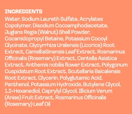 PROOT Butt Scrub Wash not for facial use best for body exfoliation