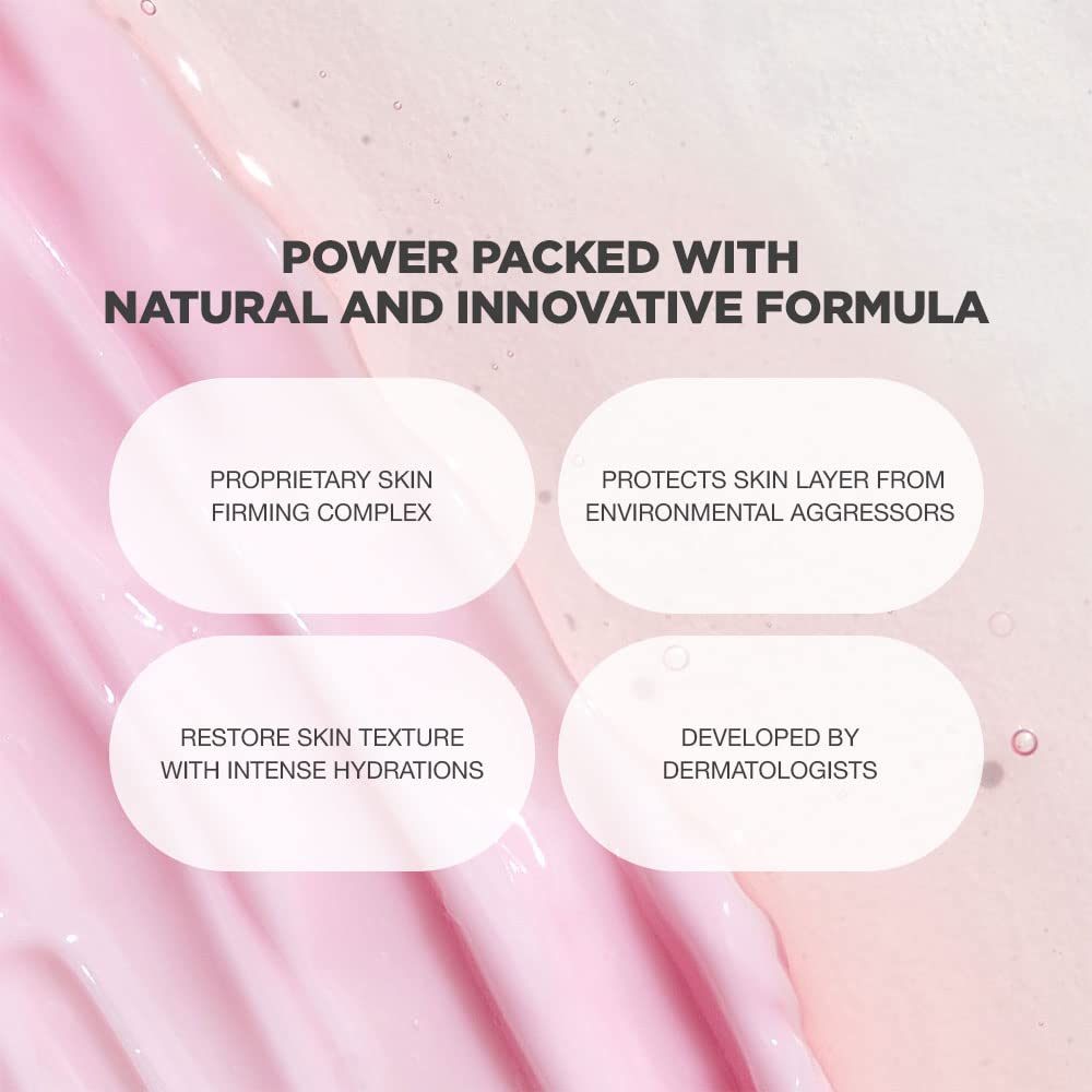 PROOT collagen-rich formula graphic conveys long-lasting hydration and supportive skin structure