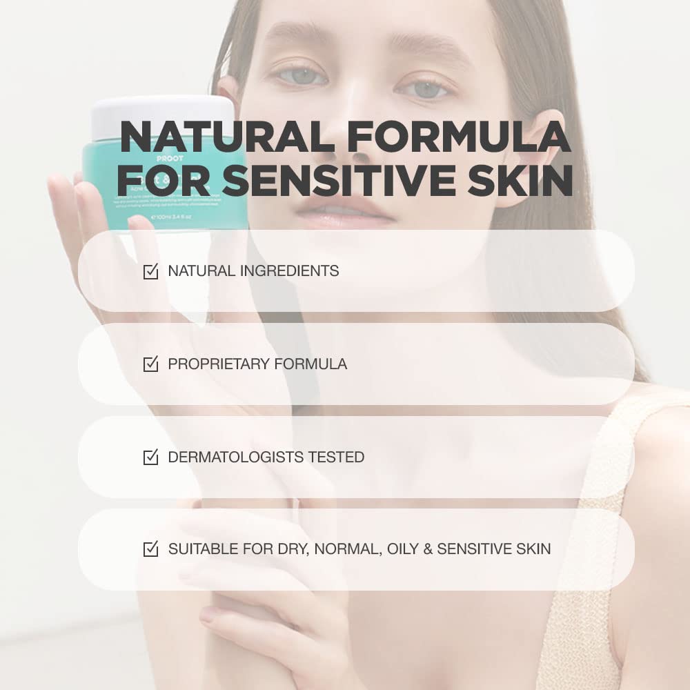 PROOT Dermatologist-developed butt acne cream on bathroom shelf