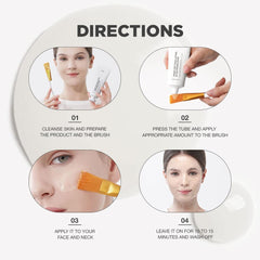 PROOT Travel-friendly packaging shows tube and brush for easy on-the-go use