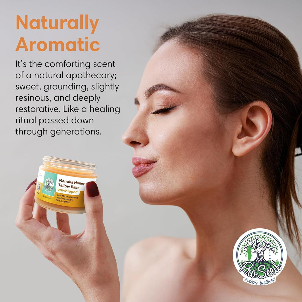 ProSeed Holistic Wellness 2oz-glass-jar packaging highlights eco-friendly design
