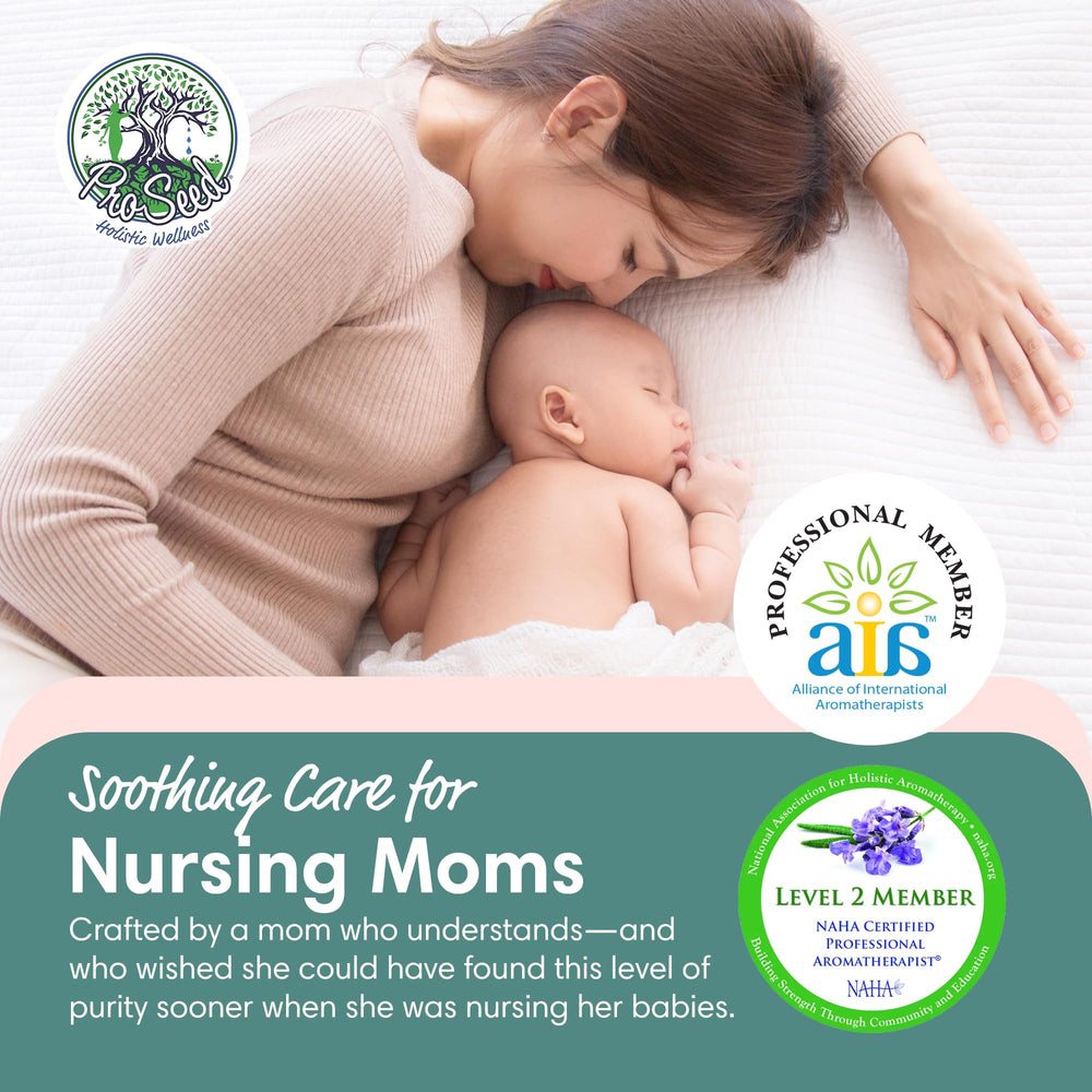 ProSeed Holistic Wellness lanolin balm sustainable glass jar packaging.