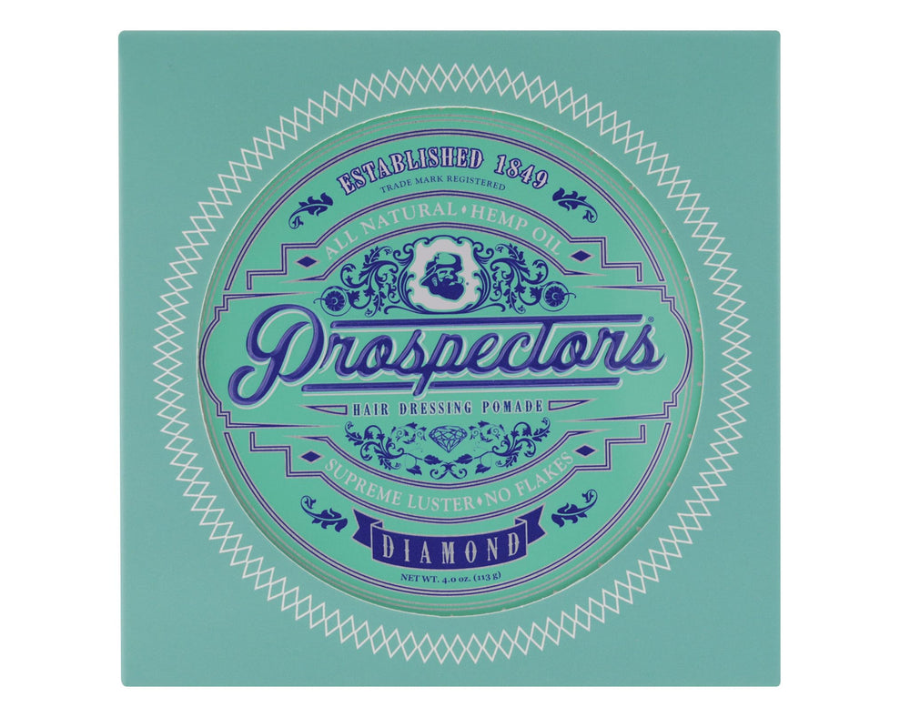 PROSPECTORS Diamond Hair Pomade creamy texture aids smooth application.