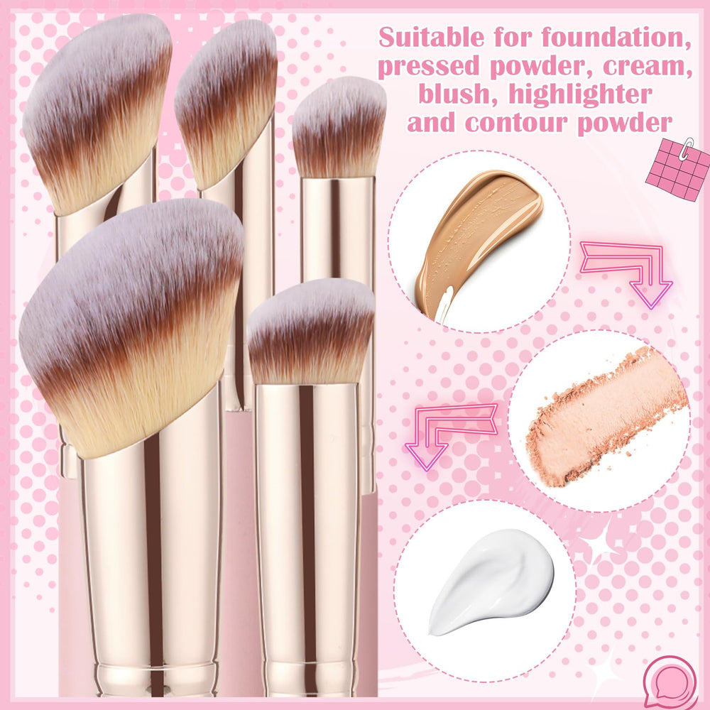 ProSuites 270S contour brush angled view for targeted cheekbone definition
