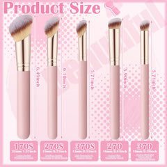 ProSuites 270 foundation brush shown for even foundation application