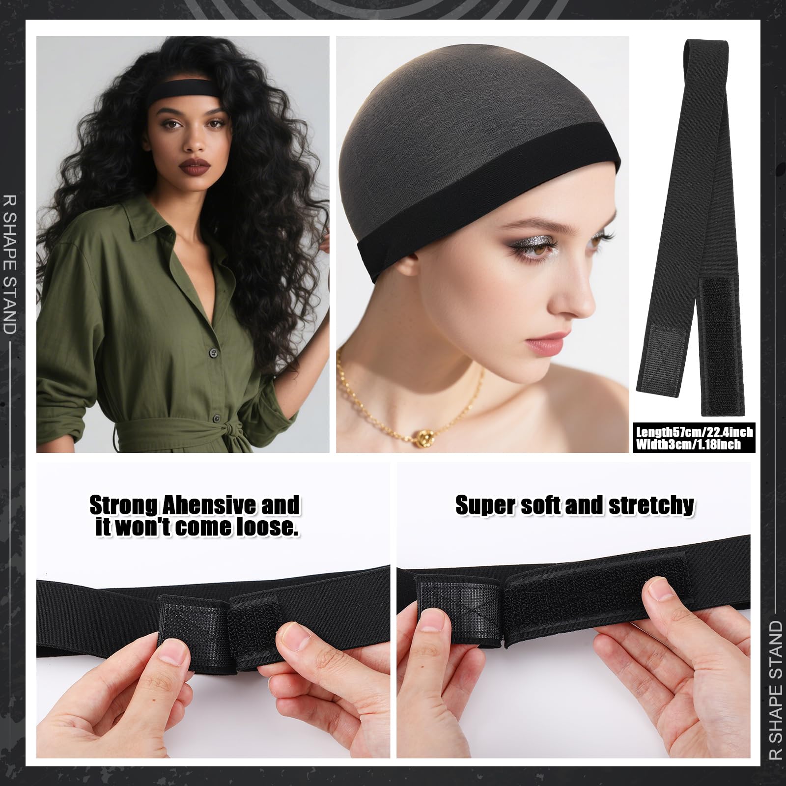Prosuites multi-use holder keeps wigs, hats, and cosplay accessories organized.